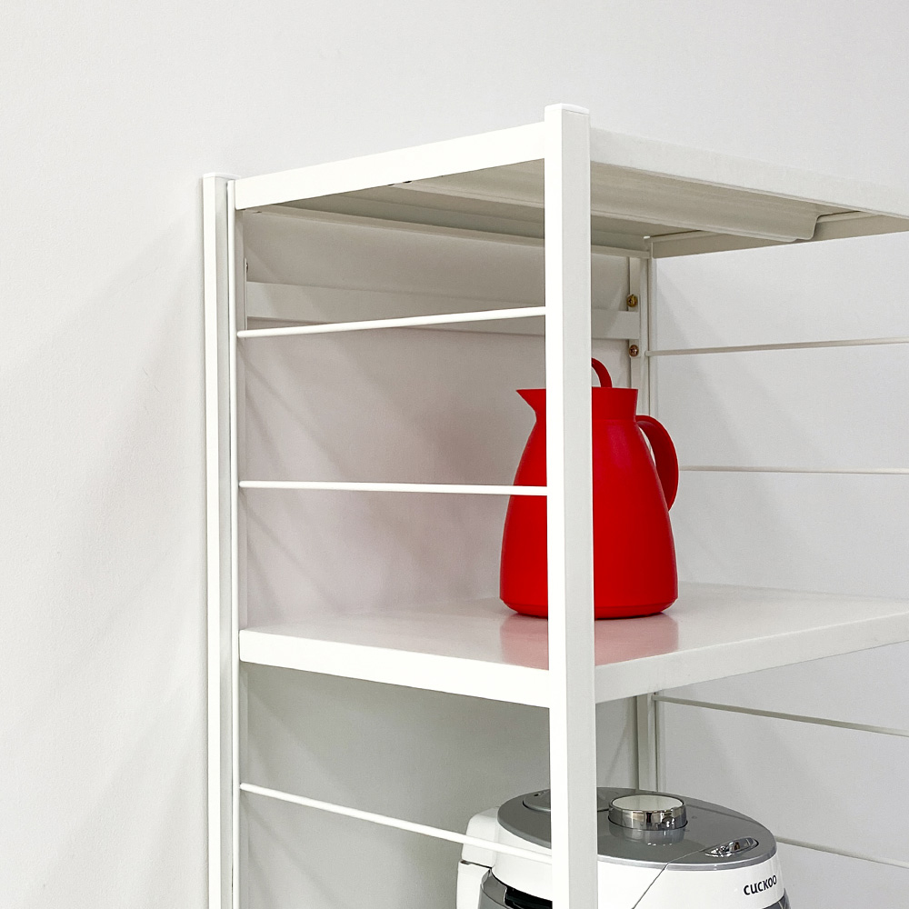 도디랙 전자레인지선반 밥솥 선반 수납장 렌지대 오븐 다이 2단 600400600