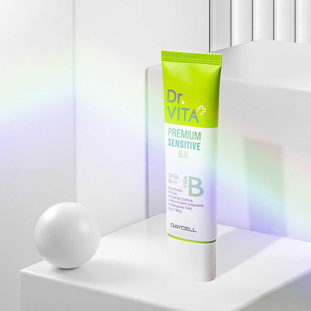 닥터비타 프리미엄 비타민 B 센서티브 비비 50g (SPF50+/PA+++) - 상세 이미지 2