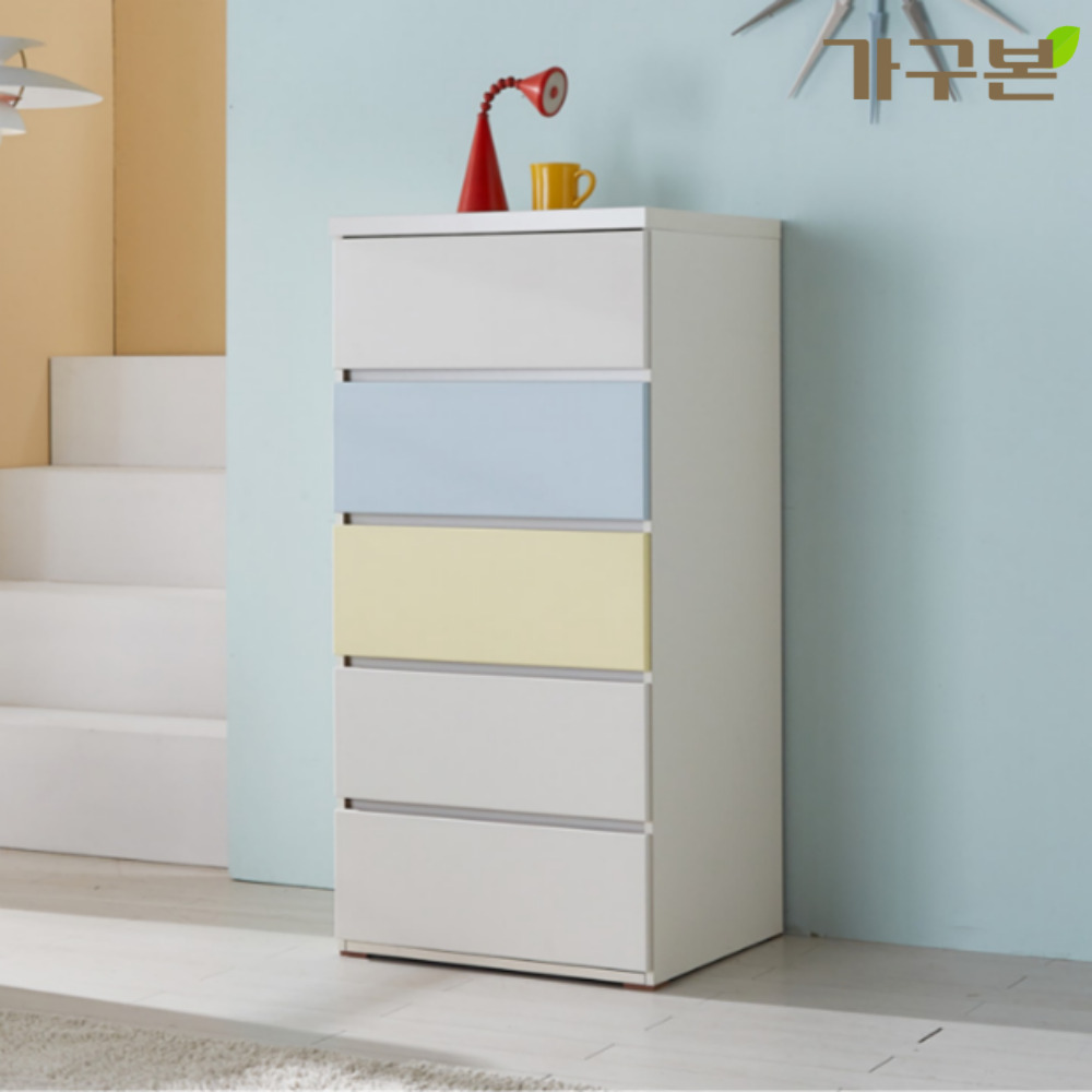 제니 5단서랍장600 키큰서랍장 안방서랍장