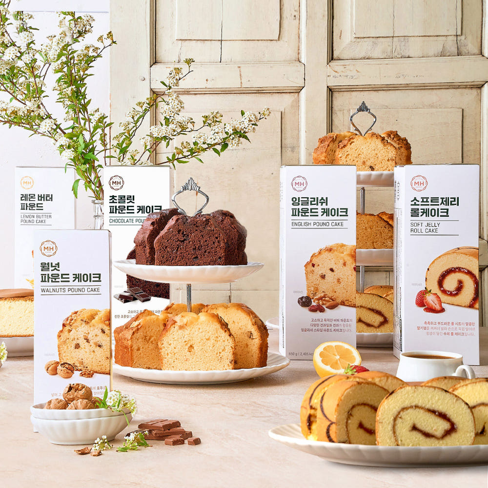 밀크앤허니 파운드 케이크 2종세트