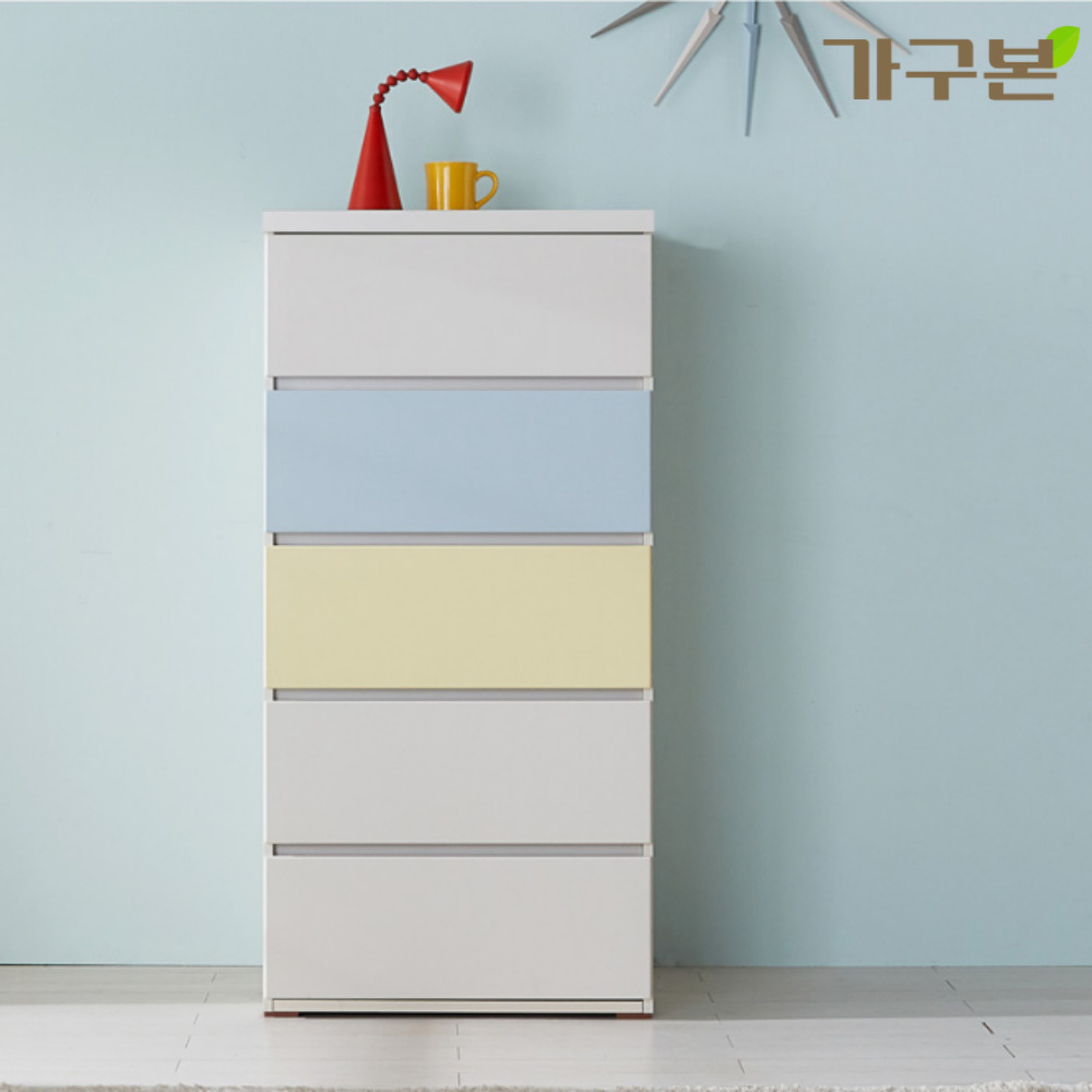 제니 5단서랍장600 키큰서랍장 안방서랍장