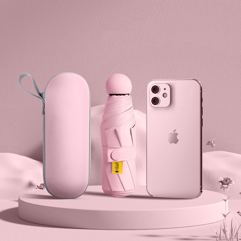 미니 양산 우산 캡슐케이스 우양산 양우산 99%자외선차단