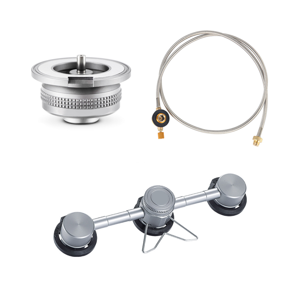 모아이캠핑 이와타니 파세코 신일 히터 난로 부탄가스 스테이션 어댑터 자석식 세트