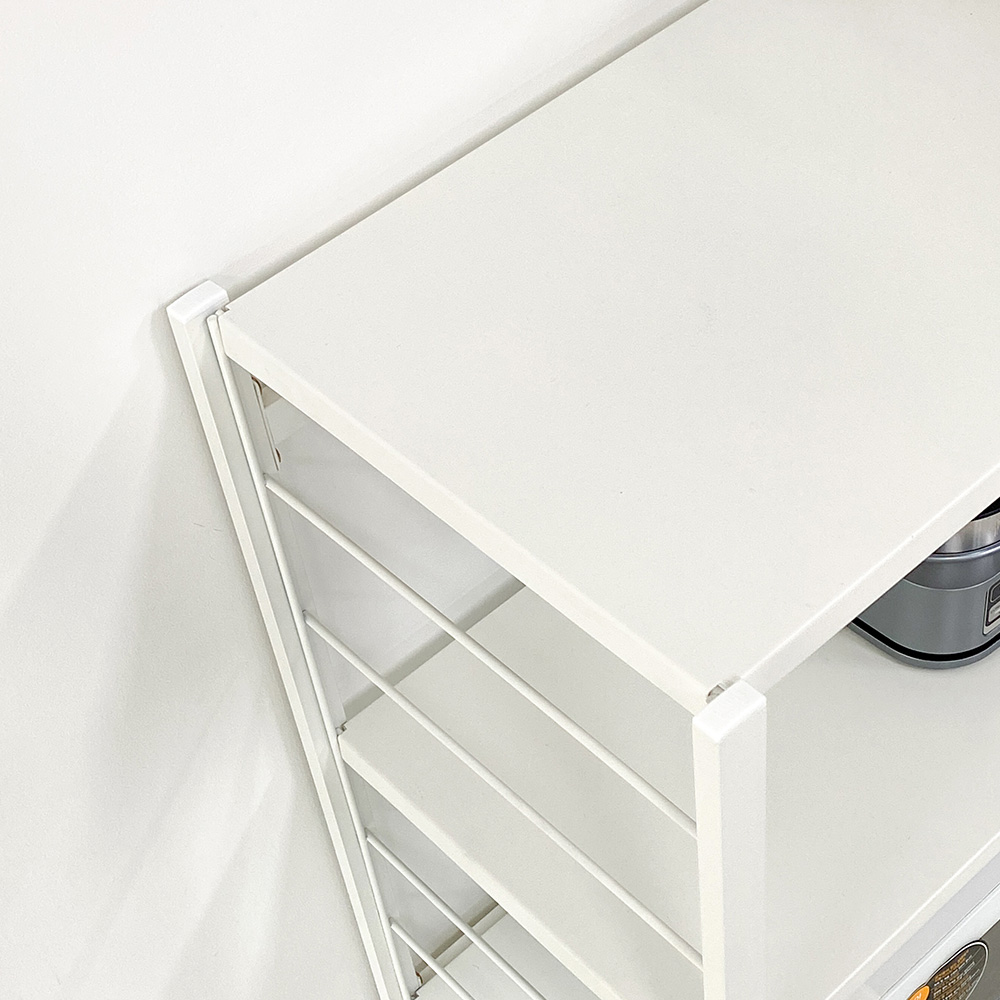 도디랙 전자레인지선반 밥솥 선반 수납장 렌지대 오븐 다이 2단 600400600