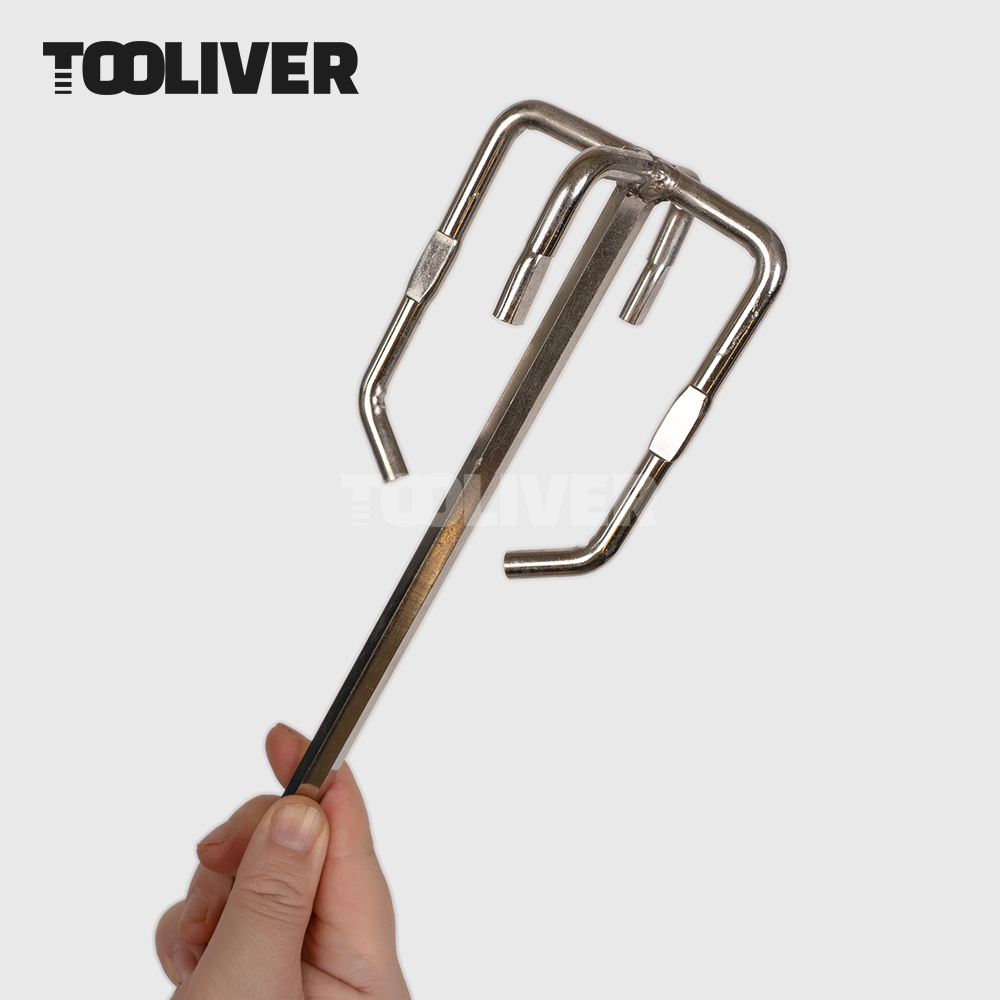 임팩용 믹서날 700MM 페인트 방수 교반 작업 소량 작업용 믹서기날 이미지 2