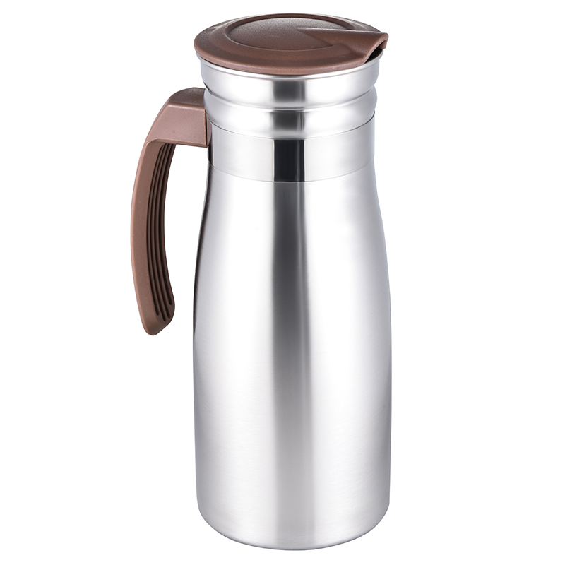 원리빙 업소용 식당 스텐 손잡이 물병 1000ml - 메인 이미지