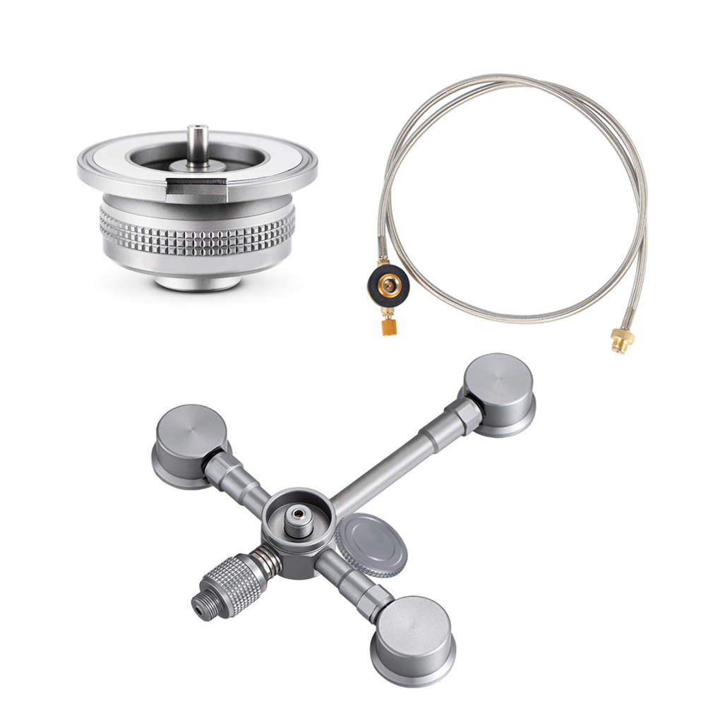 모아이캠핑 이와타니 파세코 신일 히터 난로 이소가스 스테이션 어댑터 자석식 세트