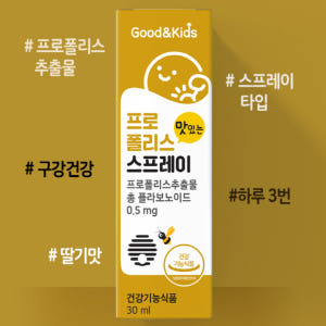 뿌리는 프로폴리스 어린이 스프레이 플라보노이드 맛있게 먹은 솔직 후기 - 상품 이미지 2