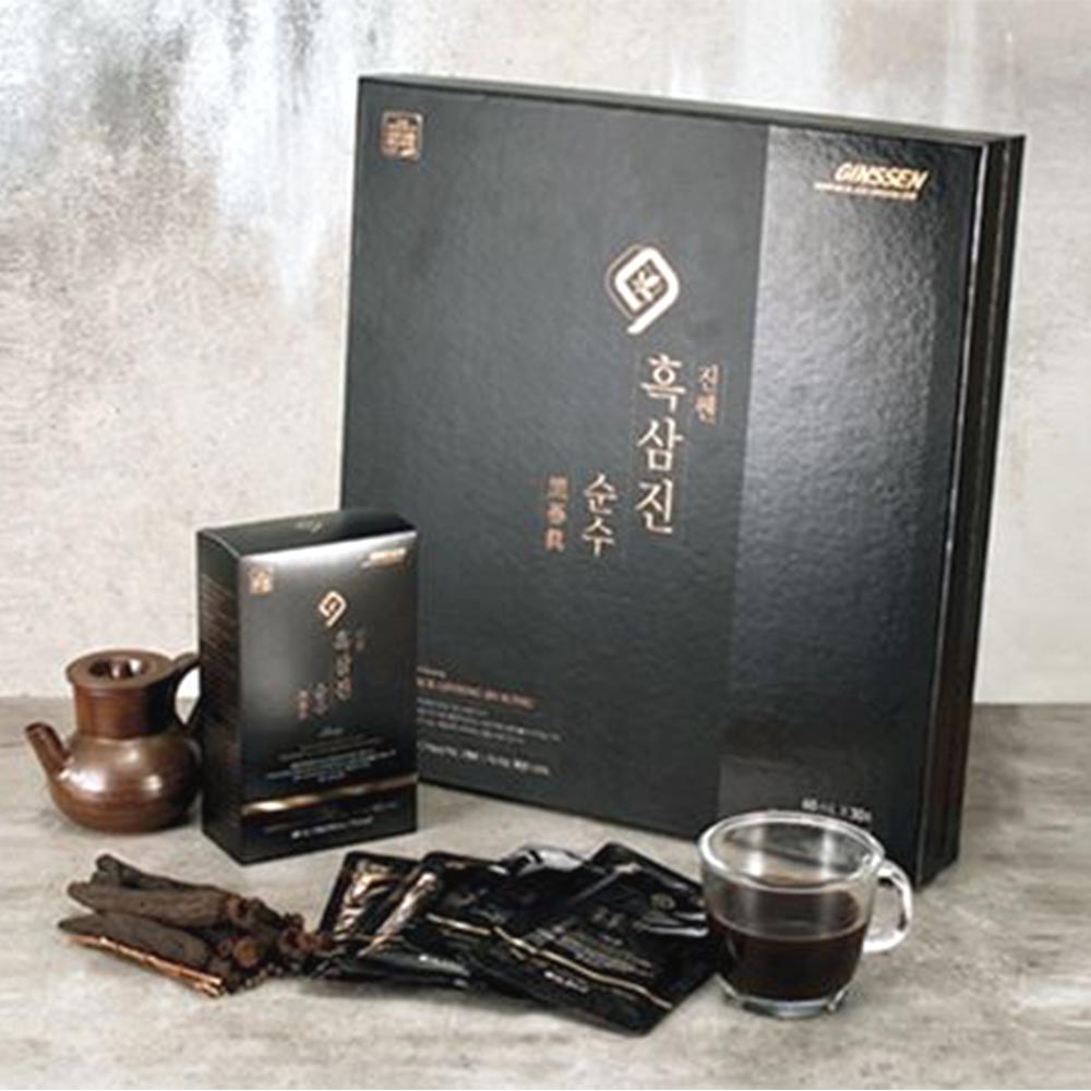 진쎔 흑삼진 순수 30포 대동 6년근 고려삼 1개월분 제품 이미지