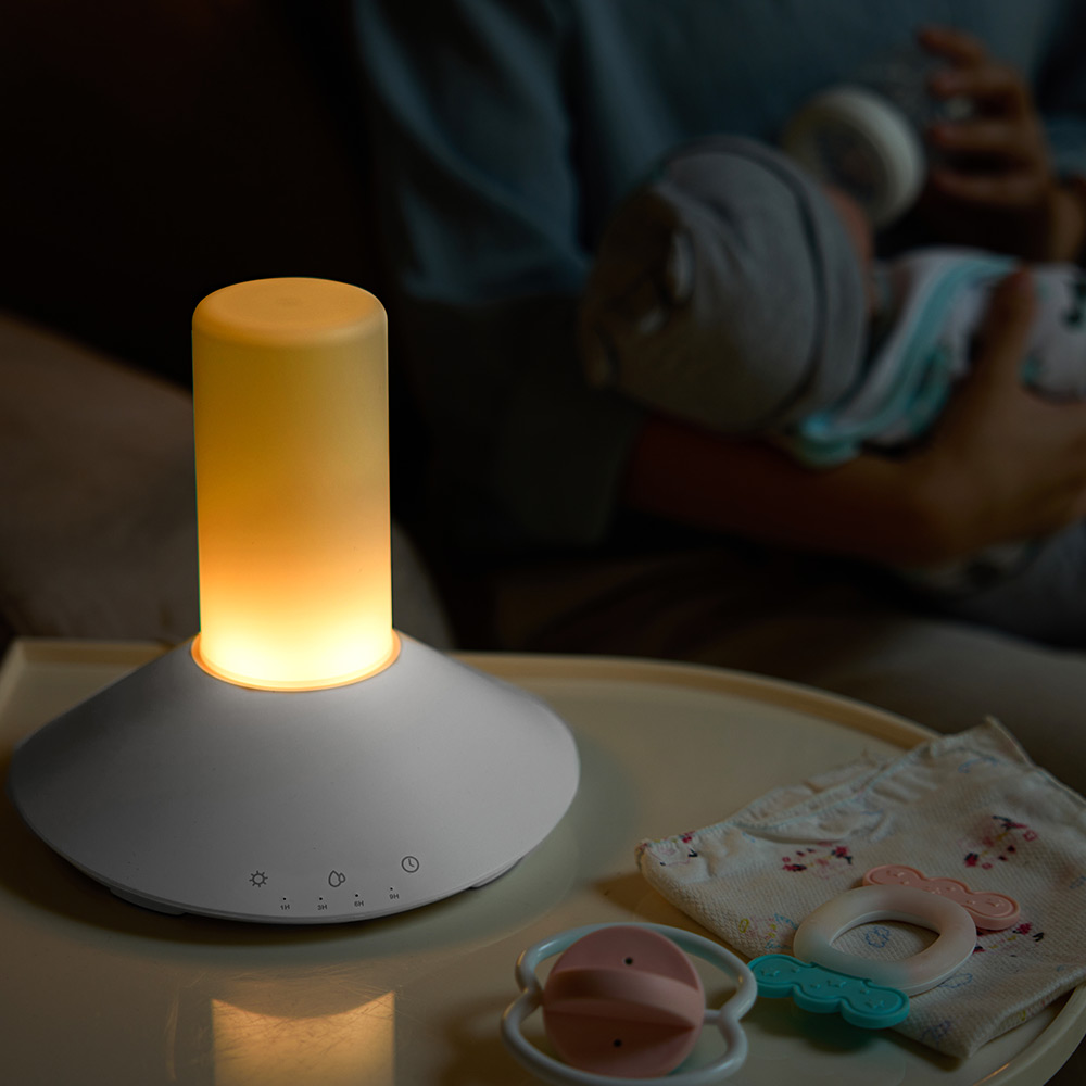 오아 플렌티무드 미니 가습기 7가지 무드등 소형 초음파 원룸 안방 세척편한 통세척 가정용