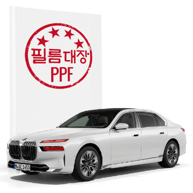 필름대장 BMW 7시리즈 G70 PPF필름 헤드라이트 - 상품 이미지