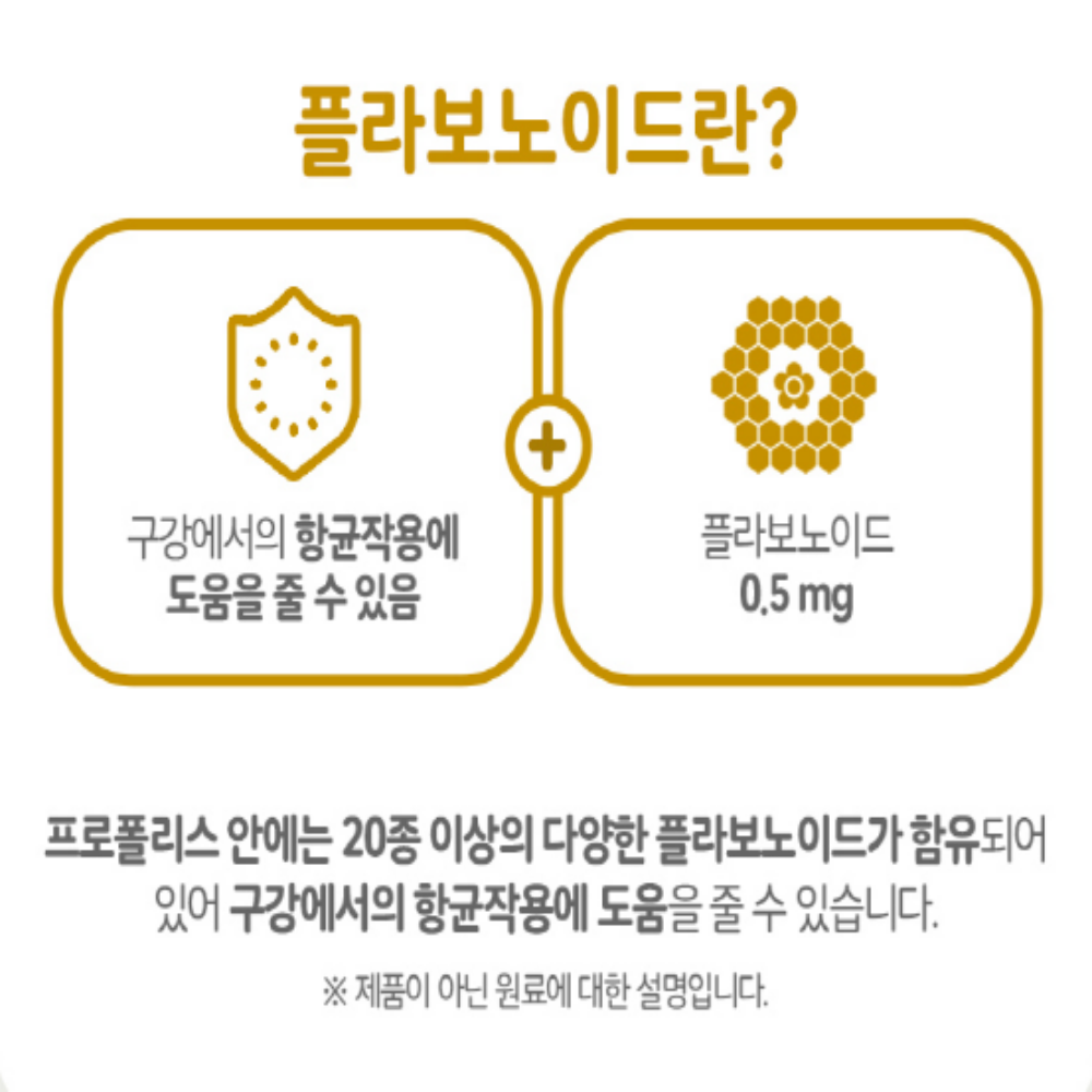 뿌리는 프로폴리스 어린이 스프레이 플라보노이드 - 상세 이미지 5