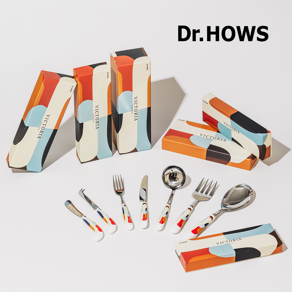 닥터하우스 빅토리아 스푼 포크 나이프 커트러리 6종 세트