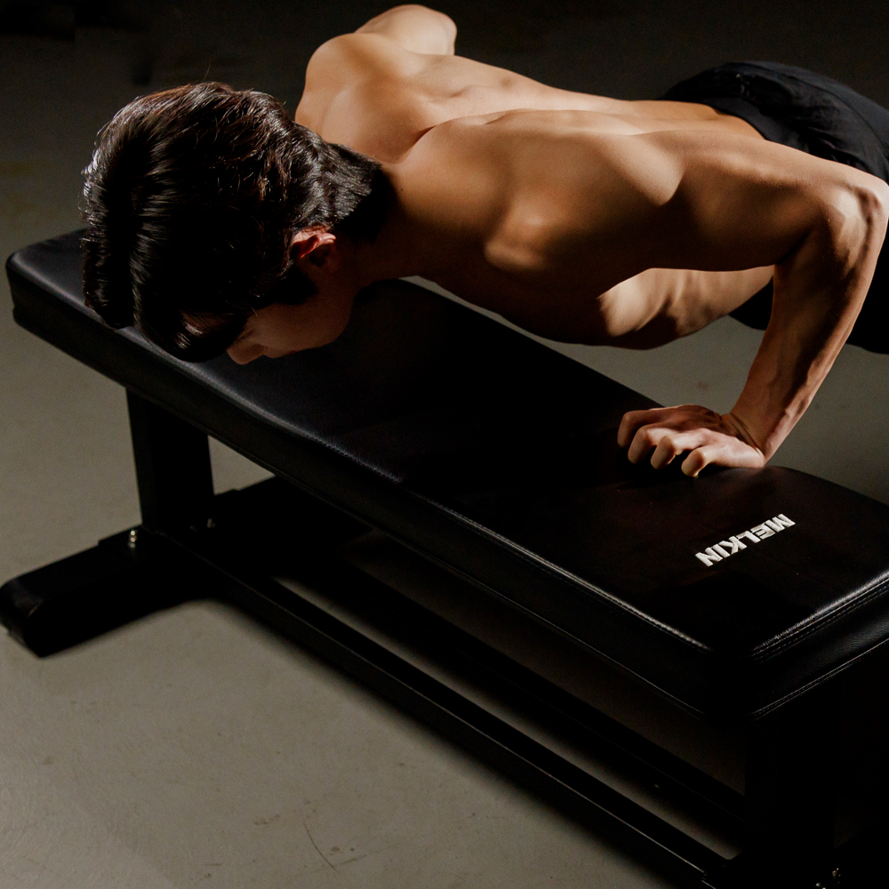 멜킨 볼튼 평벤치 가정용 벤치프레스 홈트 플랫 싯업 웨이트 운동기구