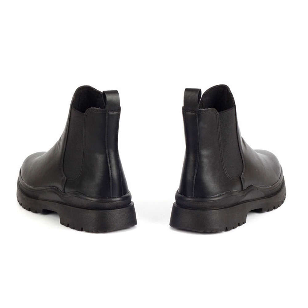 남자 가을 워커 스웨이드 첼시부츠 키높이 5cm - 상세 이미지 4