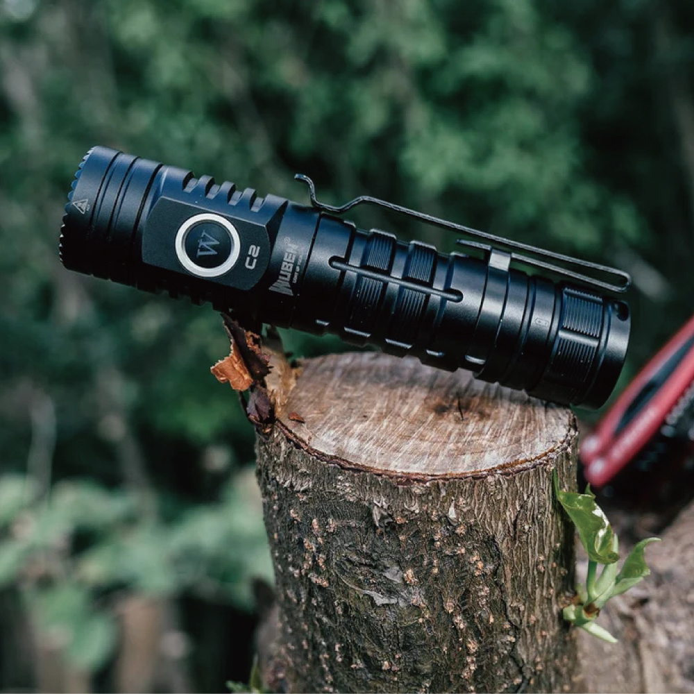 우벤 C2 LED 손전등 소형 군인 군용 전술 경호원 캠핑 순찰 낚시 소방관 후레쉬 랜턴