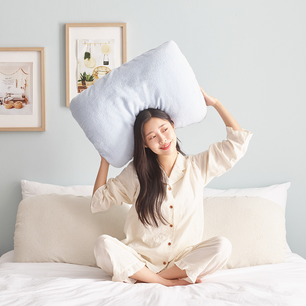 1+1 베네베딩 포그리 순면 타올 베개커버 50x70 세트