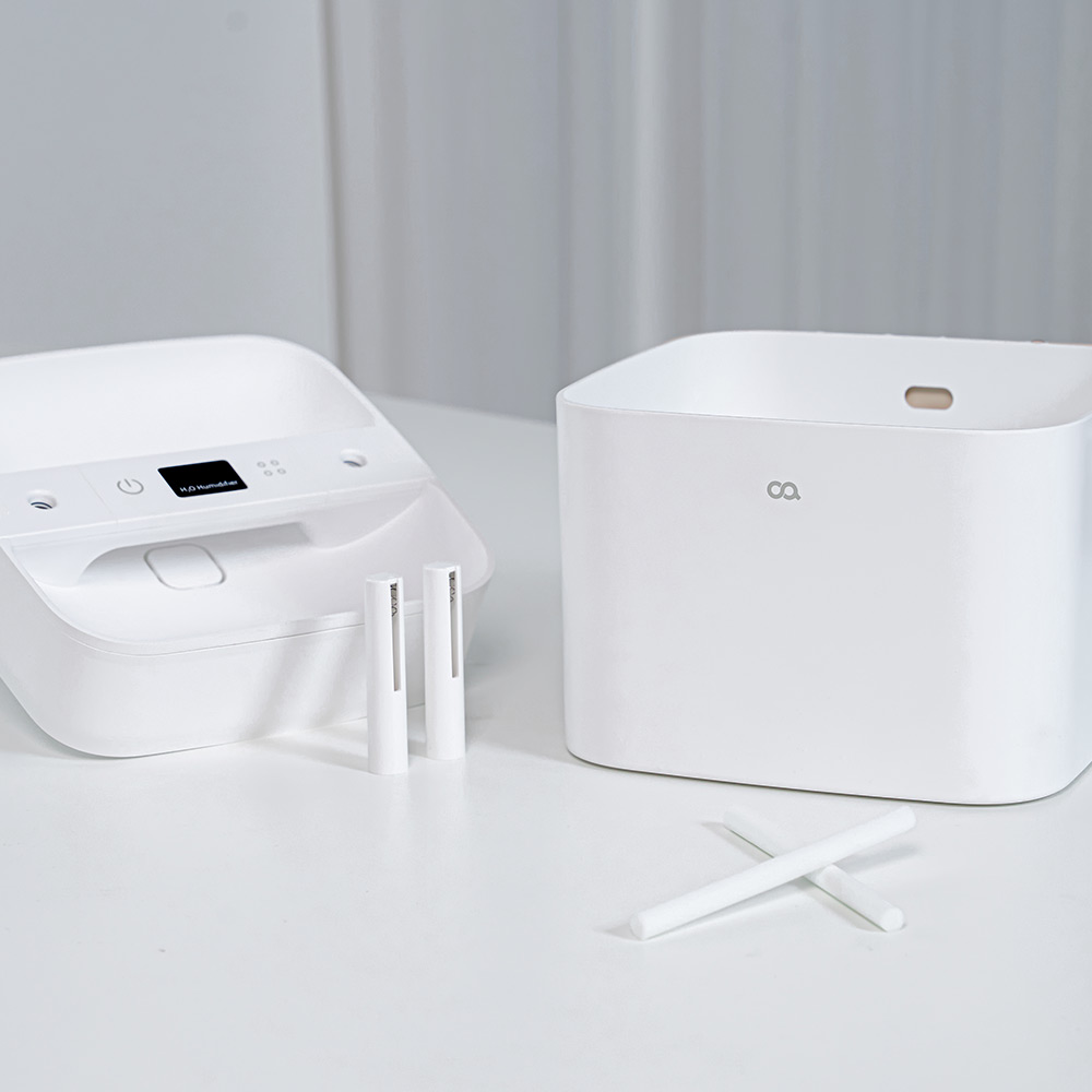 오아 플렌티큐브2L 무선 미니 가습기 듀얼 휴대용 탁상용 사무실 USB 책상 충전식 필터