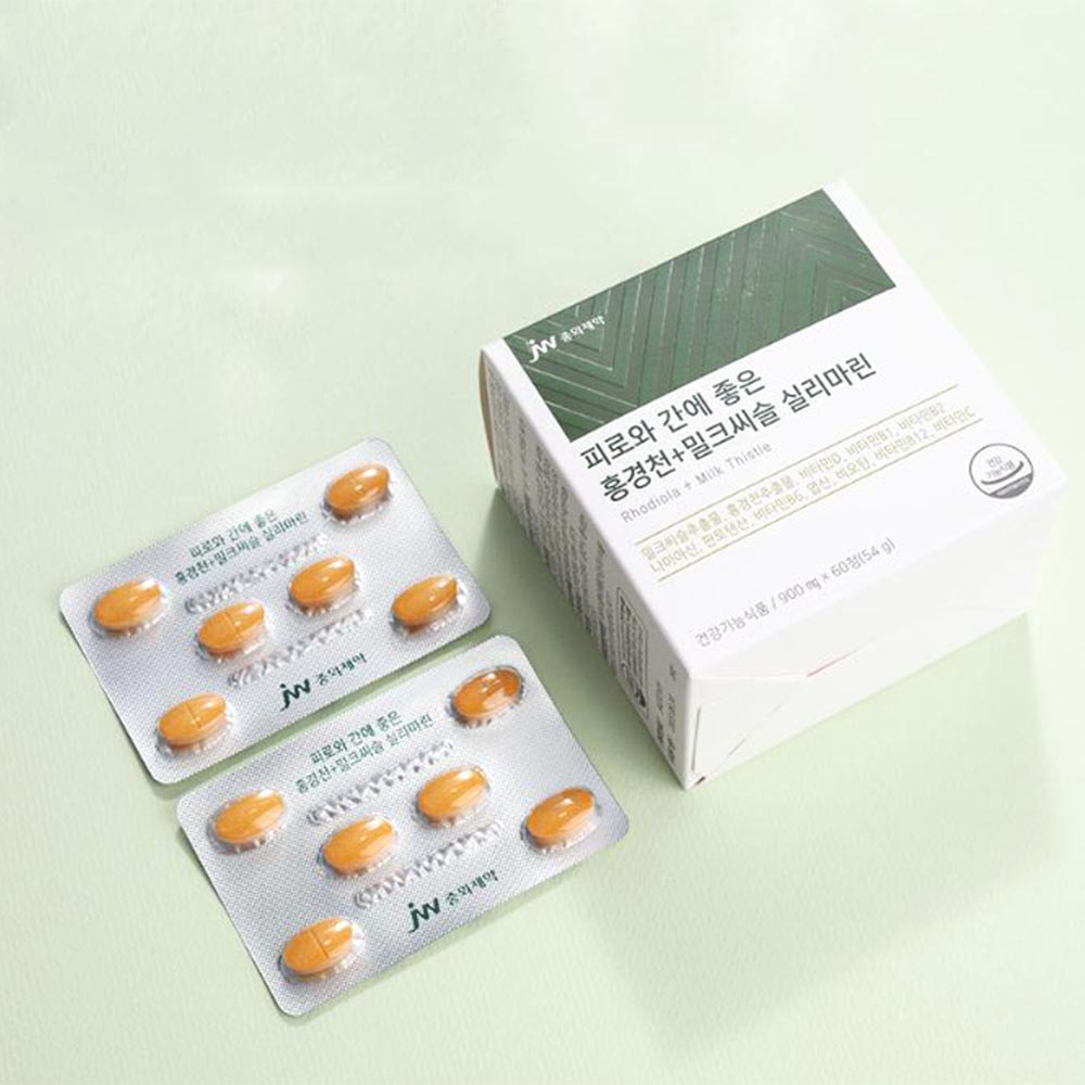 홍경천 밀크씨슬 실리마린 60정 남성 피로 간회복 활력 1개월분 - 메인 이미지