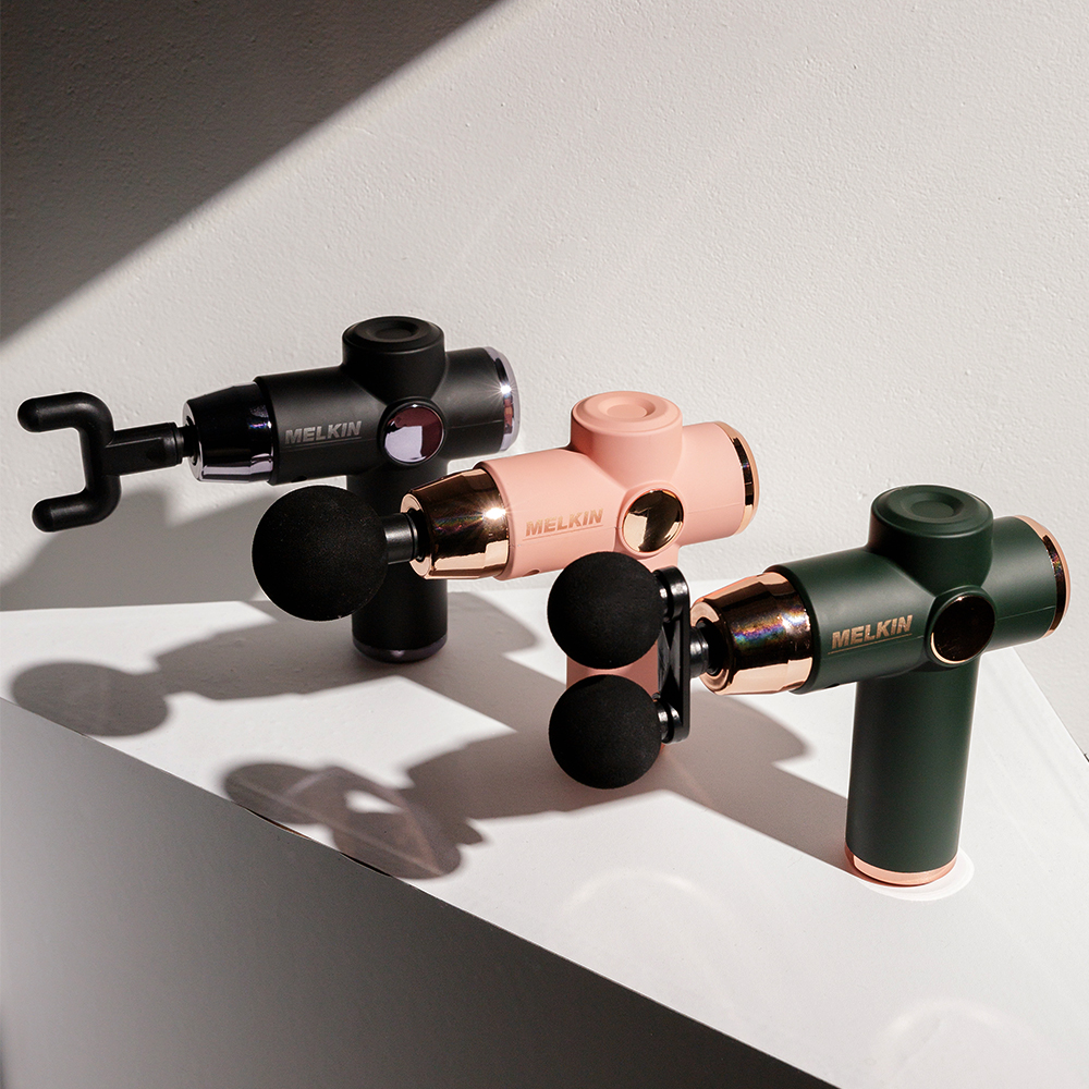 멜킨 어썸 미니 휴대용 마사지건 추천 무선 전동 초경량 저소음 안마기 어깨 승모근 전신