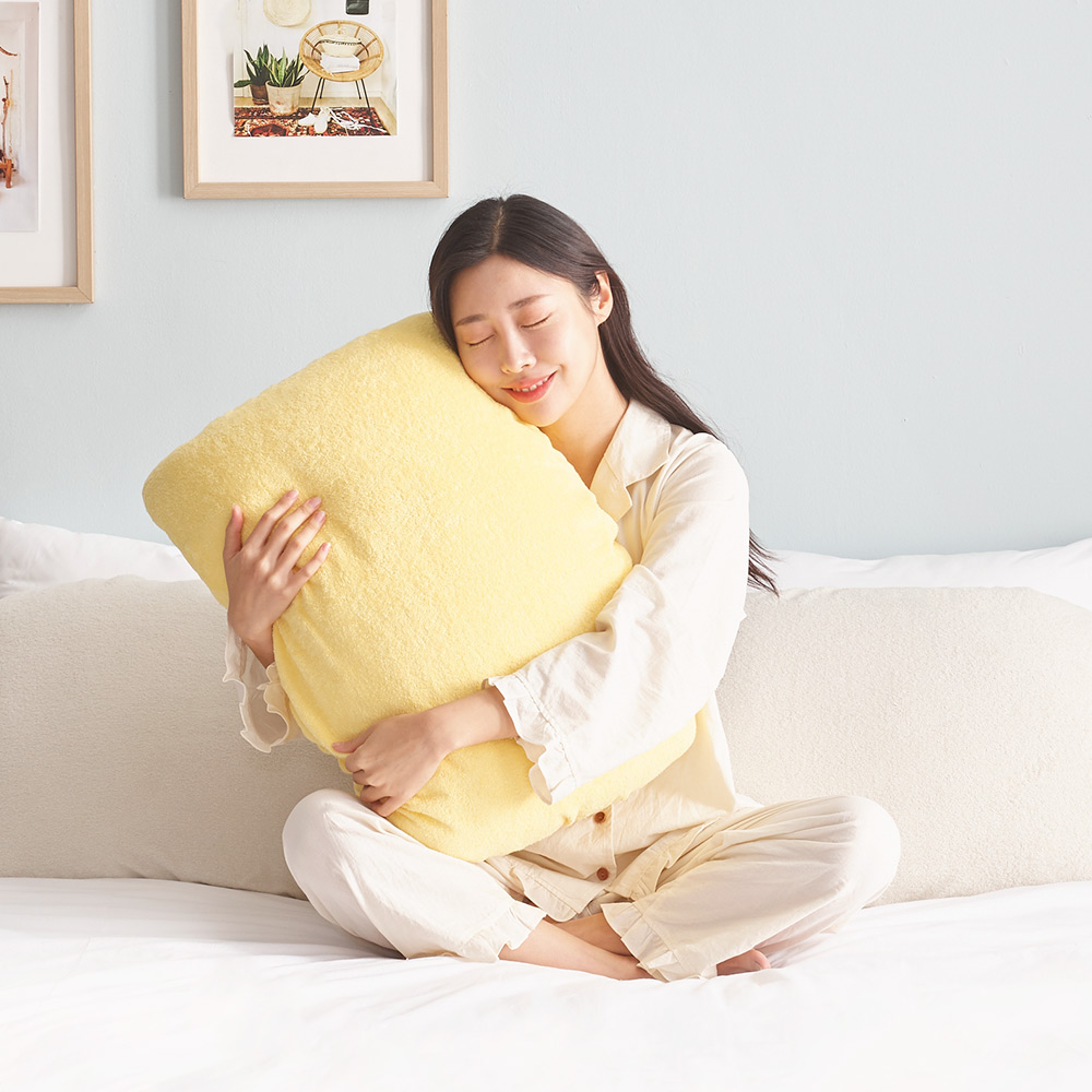 1+1 베네베딩 포그리 순면 타올 베개커버 50x70 세트