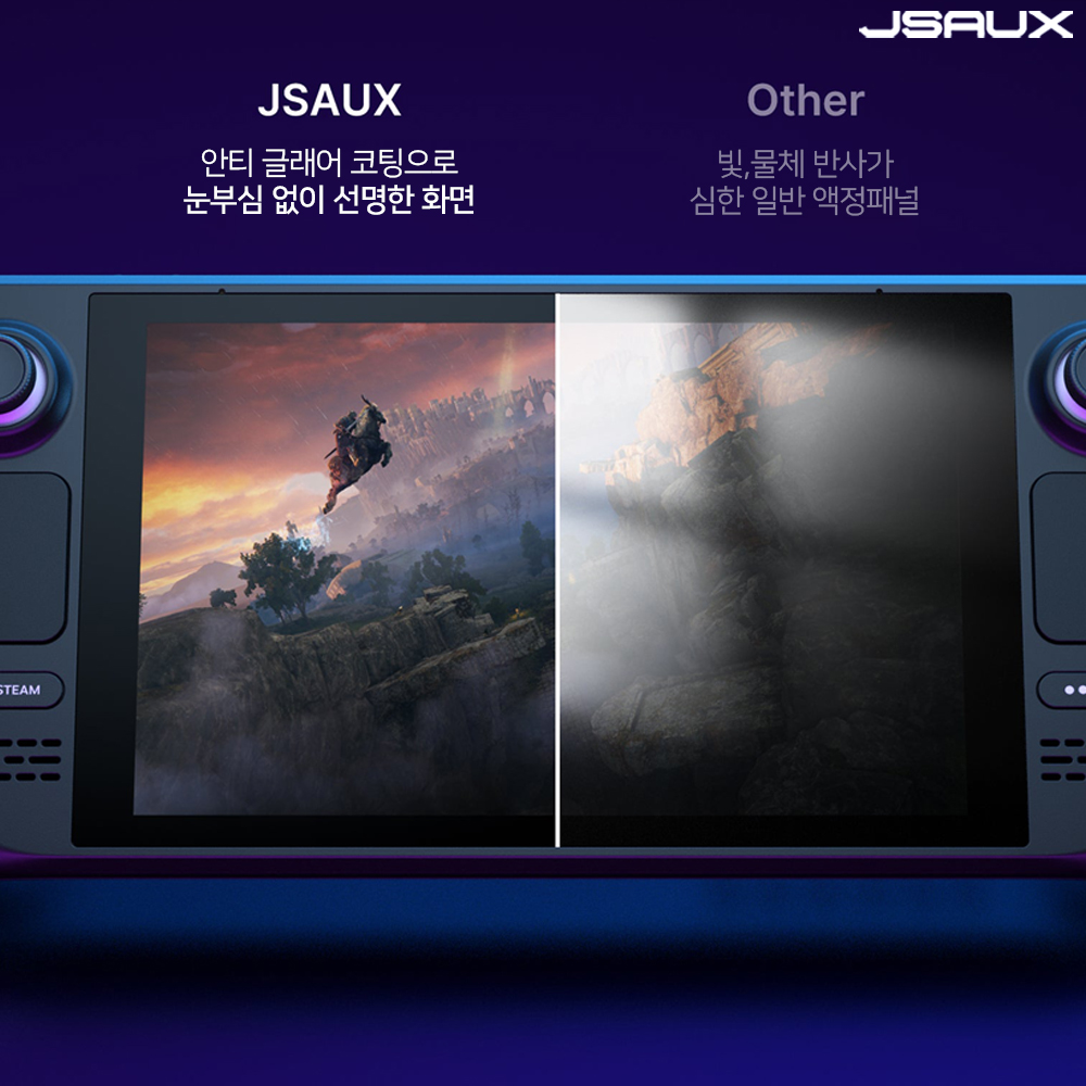 스팀덱 저반사 액정 패널 JSAUX 하우징 수리 부품 - 상세 이미지 3