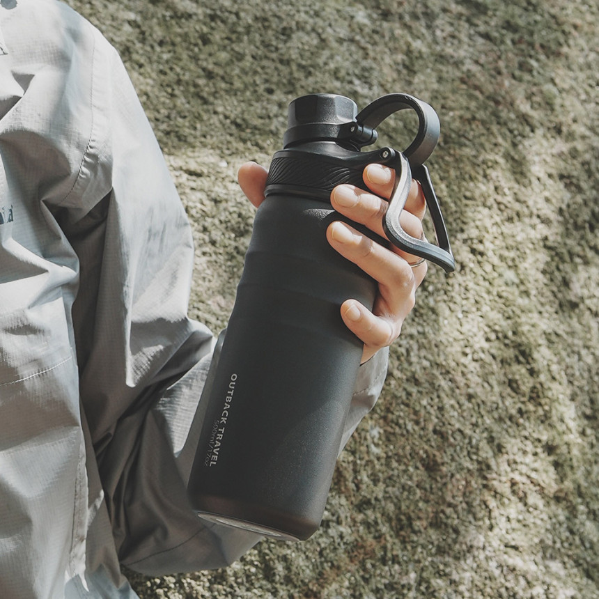 오슬로 아웃백 트래블 텀블러 350ml, 아이보리