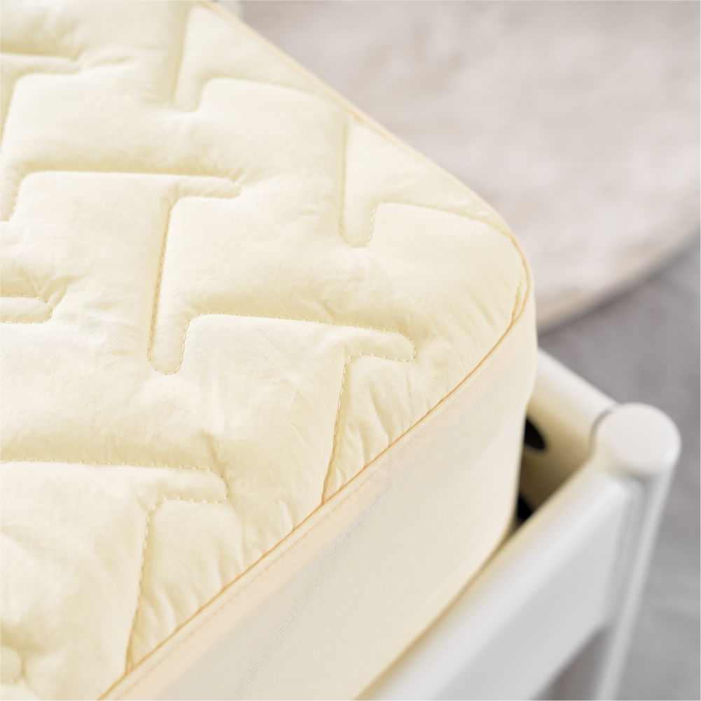 털안붙는 침대커버 강아지 고양이 누빔 매트리스커버 화이트 슈퍼싱글 SS