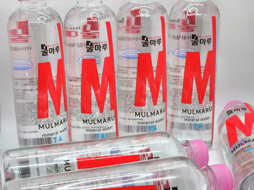 물마루 광천수 알칼리수 미네랄워터 알카리수 고급 페티병 혼합음료 500ml, 40개 - 상세 이미지 5