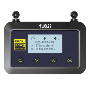 원미 LCD 장거리 블루투스 오디오 송수신기 DAC 허브, 1Mii B0... 개봉기 | 실사용 후기 - 상품 이미지 2