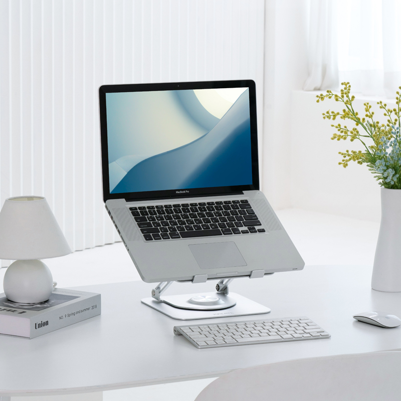 크리에이트 360도 회전 알루미늄 노트북 맥북 거치대 T5