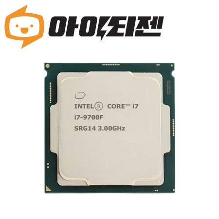 인텔 CPU i7 9700F 커피레이크 리프레시