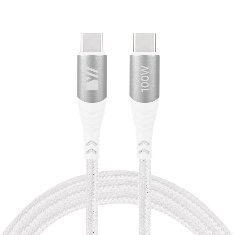 데이웍스 100W C TO C 타입 초고속 충전 케이블 PD2.0 1.2M 2M - 상품 이미지