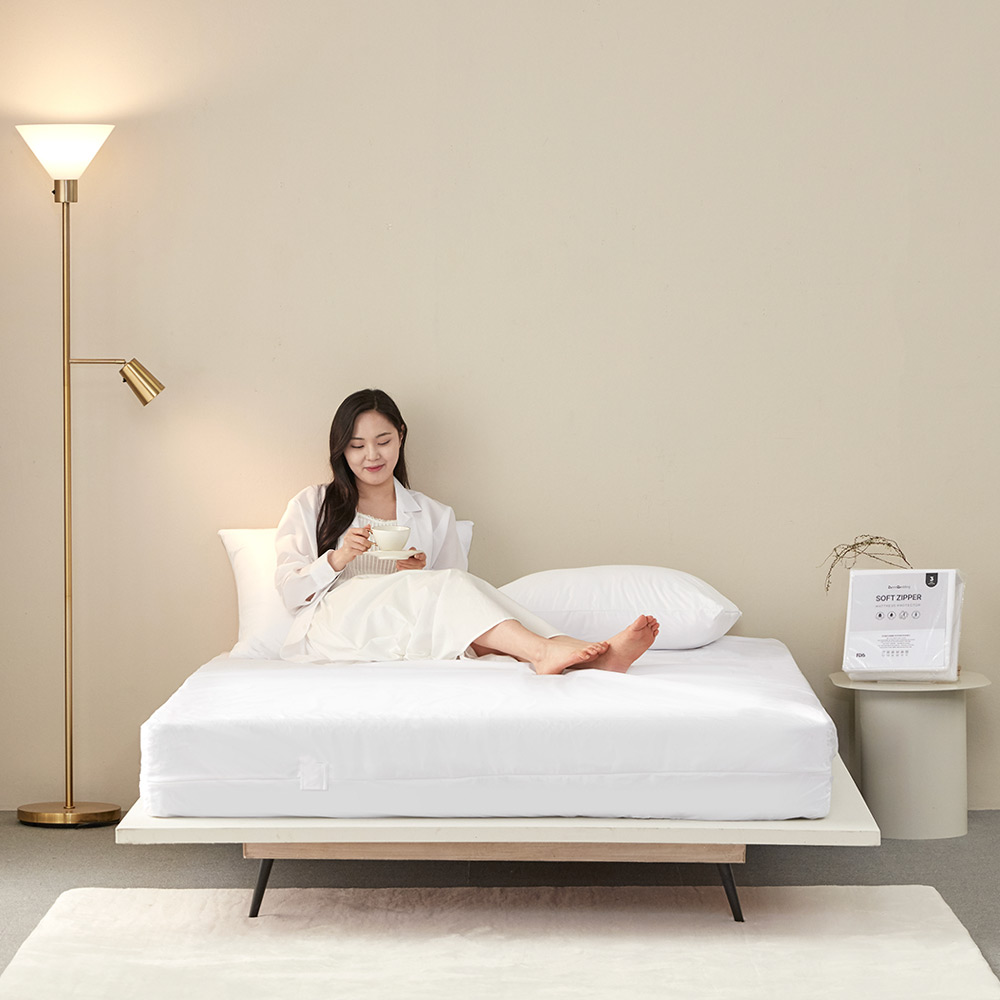 베네베딩 소프트 지퍼형 침대 매트리스 방수커버 S