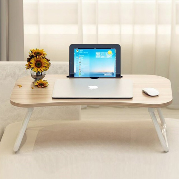 로에드 컵홀더 접이식 테이블 좌식 노트북 침대 테이블 미니 테이블 베드트레이