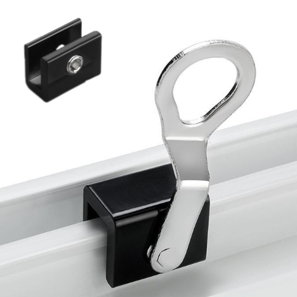 맨사템 샷시 창문 방충망 창틀 고정 방범 잠금 장치 스토퍼 1구2-8mm