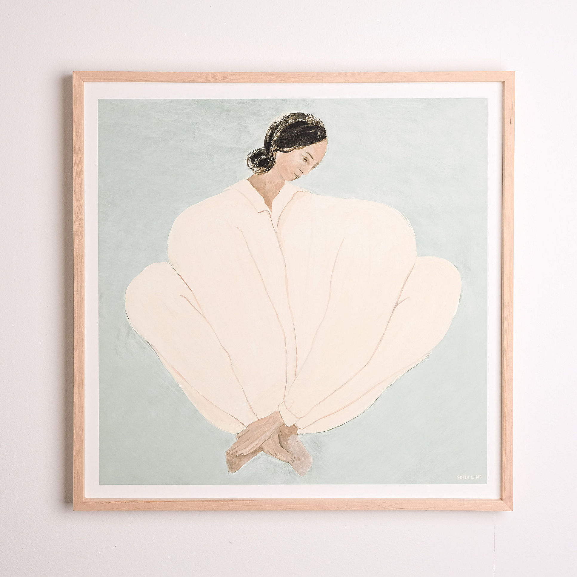 원목 액자 프레임 제작 사진 그림 웨딩 가족 대형 액자 A3 파인월넛 - 상세 이미지 3
