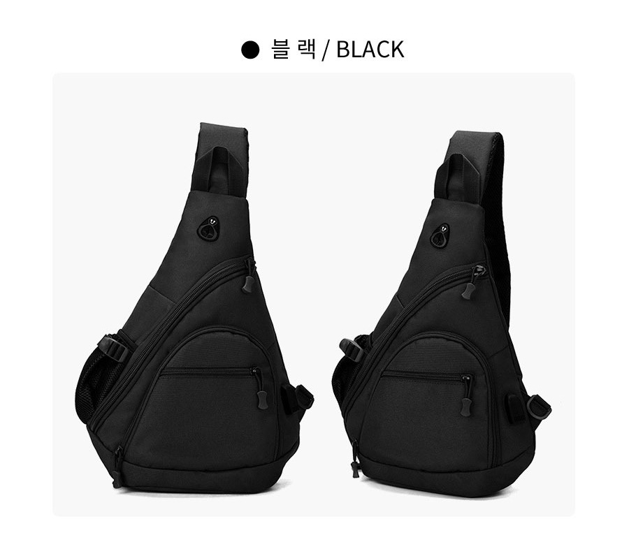 유니크한 등산 캠핑 트레킹 슬링백 가방 산행 둘레길 가벼운 아웃도어 스포츠 크로스백 - 상세 이미지 2