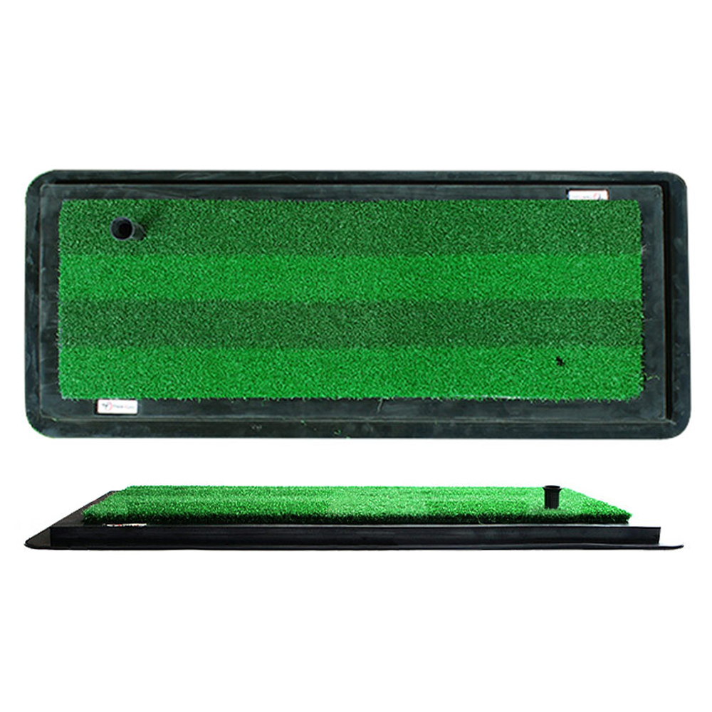 golf1004 실전 스윙연습매트 260x690 스트라이프 개인타석 골프연습장용