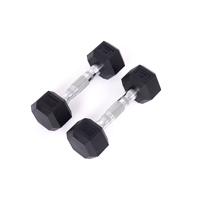 아이워너 PEV 육각 아령 3kg 2개입 덤벨 근력운동 - 상품 이미지