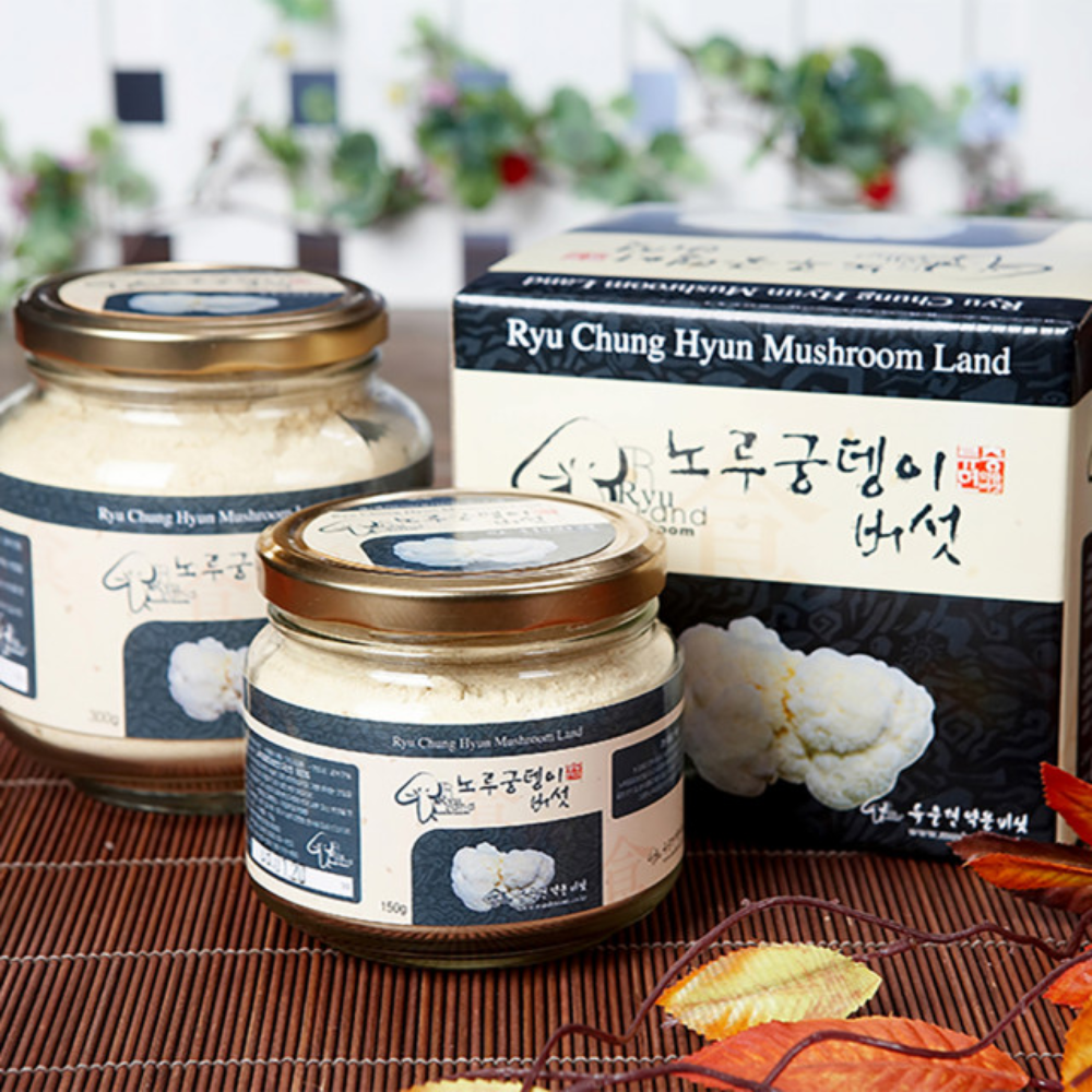 류충현 노루궁뎅이버섯 분말 100% 300g 2개 베타글루칸 베타카로틴 면역 위 장 건강 제품 이미지