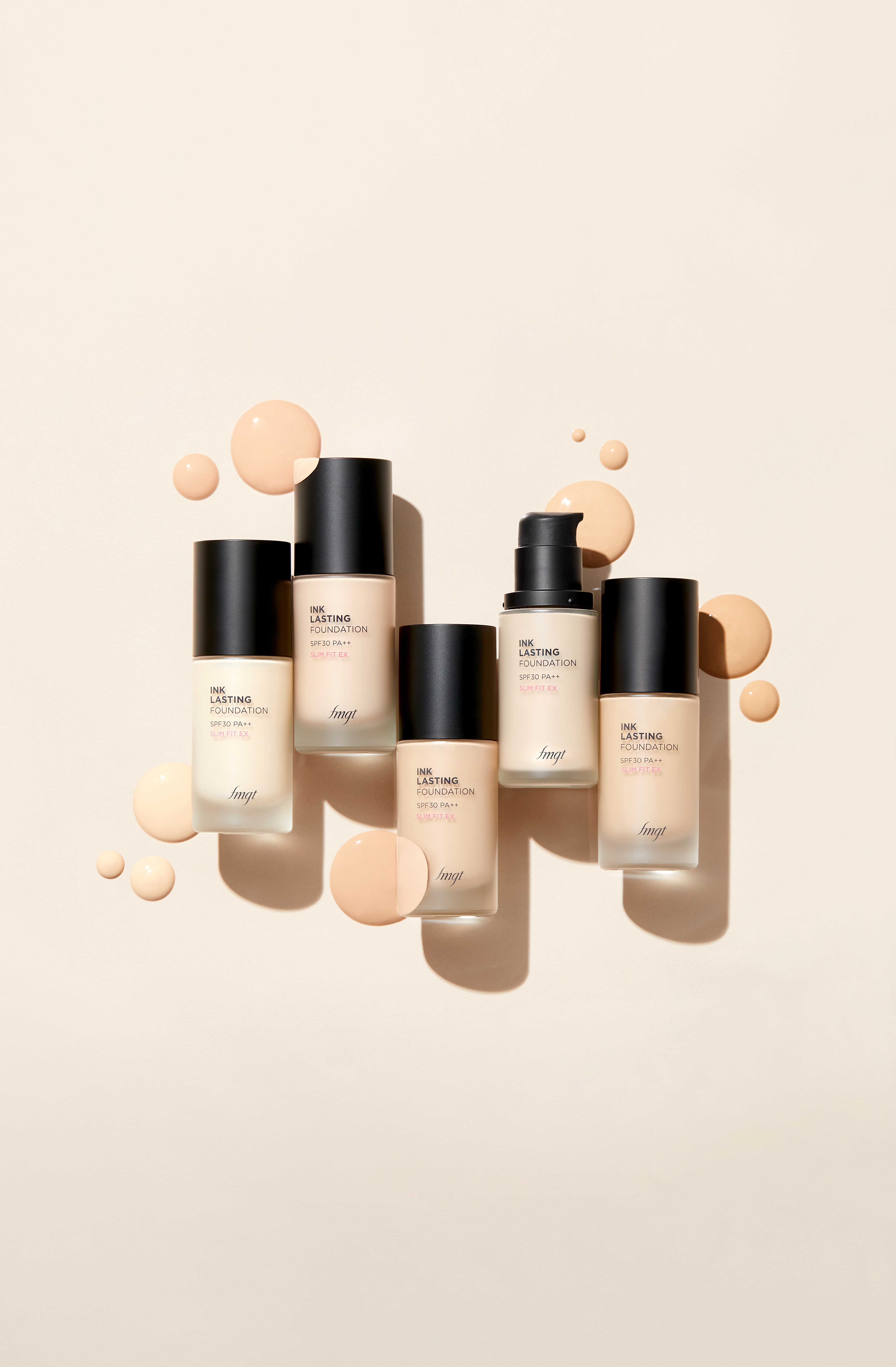더페이스샵 fmgt 잉크래스팅 파운데이션 슬림핏 EX 30ml (SPF30 PA++) - 상세 이미지 4