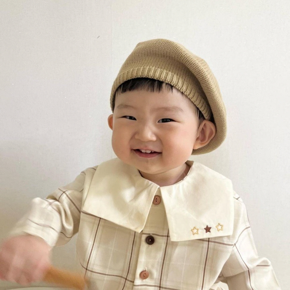 아기 숏비니 돌아기 면 비니 버킷햇 가을 남아 여아 베레모 이미지 7