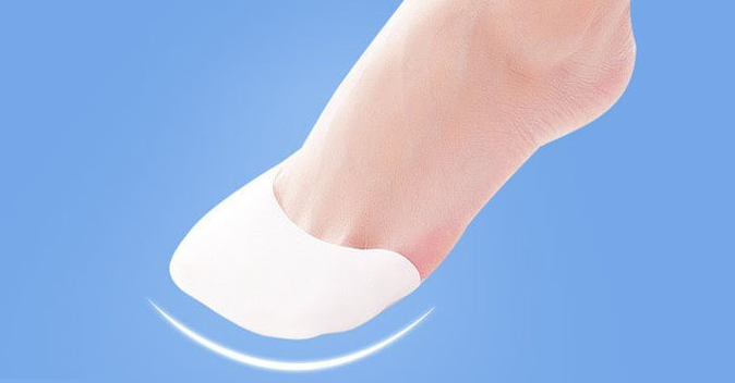 실리콘 발가락커버 상처방지 통증 보호패드 - 상품 이미지