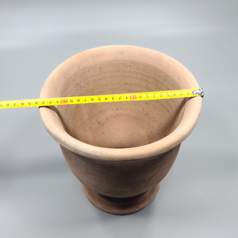 베하몰 테라원 빈티지 아쿠아 토분 GSH09-01 24x23cm - 상세 이미지 3