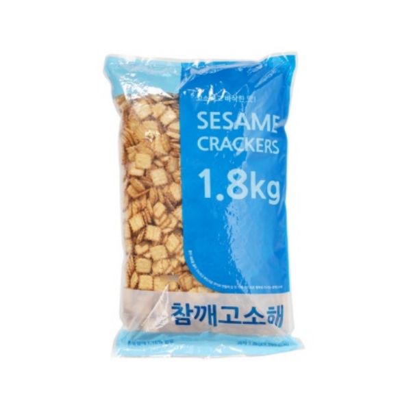 신흥제과 대용량과자 [참깨고소해 ]1.8kg 에어캡 포장 - 상품 이미지