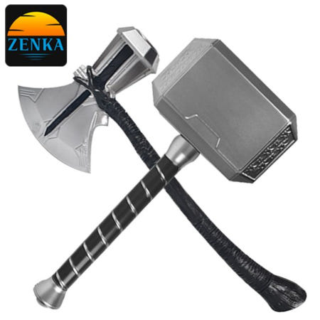 우동방구 OEM 젠카 토르 망치 묠니르 스톰브레이커 크리스마스 선물 트리 꾸미기 캠핑 포토존 만들기 장식