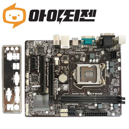 기가바이트 H81M-S2VP 인텔 H81 4세대 기가바이트 1150 메인보드