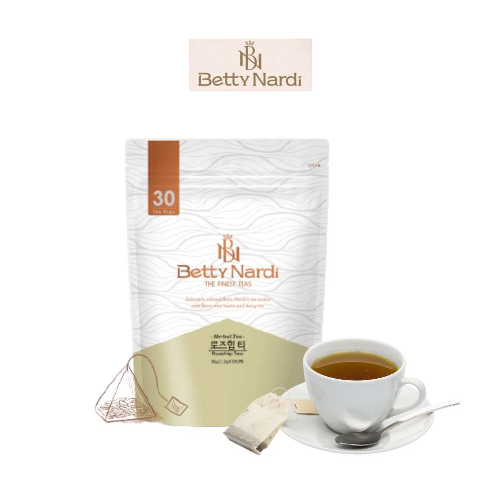 로즈힙 효능 히비스커스티 블렌딩티 차 30티백 베티나르디 허브티