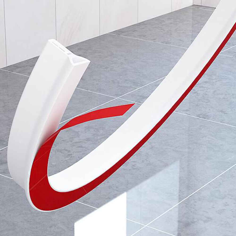 간편접착 실리콘 싱크대물막이 2M 싱크대 물받이가림막 물튀김방지